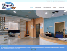 Tablet Screenshot of clinicadental-aranjuez.com
